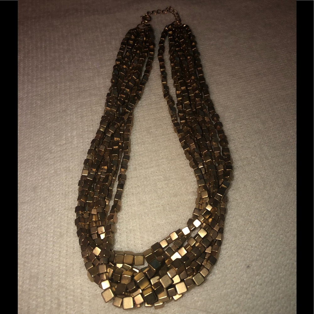Multi chain chunky necklace - Picture 3 of 4